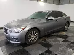 Salvage cars for sale at China Grove, NC auction: 2017 Infiniti Q50 Premium