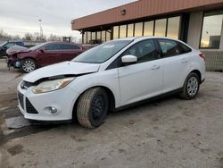 Salvage cars for sale at Fort Wayne, IN auction: 2012 Ford Focus SE