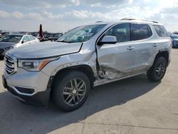 Salvage cars for sale at Grand Prairie, TX auction: 2017 GMC Acadia SLT-1