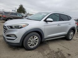 Salvage cars for sale at Moraine, OH auction: 2017 Hyundai Tucson Limited