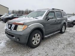 Nissan salvage cars for sale: 2006 Nissan Pathfinder LE