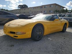 Vehiculos salvage en venta de Copart Opa Locka, FL: 2001 Chevrolet Corvette