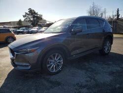 Salvage cars for sale at San Martin, CA auction: 2019 Mazda CX-5 Grand Touring