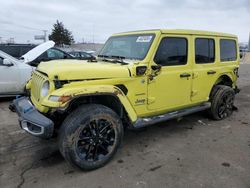 Salvage cars for sale at Moraine, OH auction: 2023 Jeep Wrangler Sahara 4XE