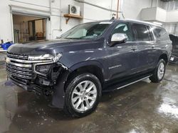 Chevrolet Vehiculos salvage en venta: 2023 Chevrolet Suburban K1500 Premier