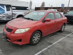 Salvage cars for sale from Copart Wilmington, CA: 2010 Toyota Corolla Base