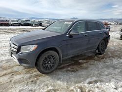 Salvage cars for sale at Helena, MT auction: 2017 Mercedes-Benz GLC 300 4matic