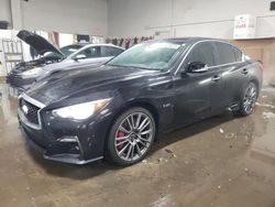 Salvage cars for sale at Elgin, IL auction: 2018 Infiniti Q50 RED Sport 400