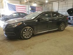 Salvage cars for sale at Columbia, MO auction: 2015 Hyundai Sonata Sport