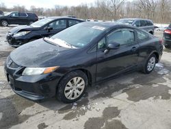 Salvage cars for sale from Copart Ellwood City, PA: 2012 Honda Civic LX