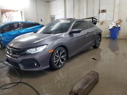 Salvage cars for sale at Madisonville, TN auction: 2018 Honda Civic SI