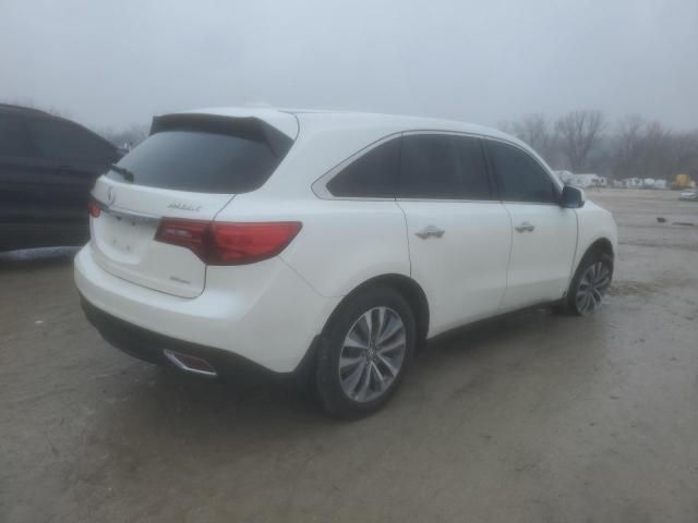 2014 Acura MDX Technology