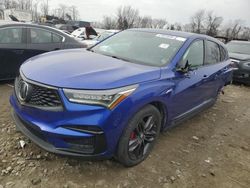 Salvage vehicles for parts for sale at auction: 2021 Acura RDX A-Spec