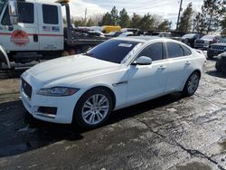 Salvage cars for sale at Denver, CO auction: 2016 Jaguar XF Premium