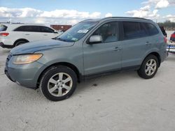 Hyundai salvage cars for sale: 2009 Hyundai Santa FE SE