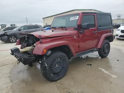 Salvage cars for sale from Copart Haslet, TX: 2013 Jeep Wrangler Sport