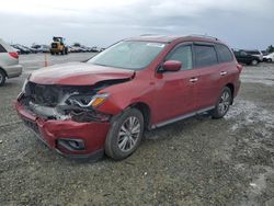 Salvage cars for sale at auction: 2018 Nissan Pathfinder S