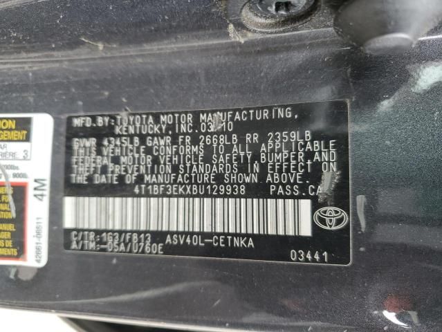 2011 Toyota Camry Base