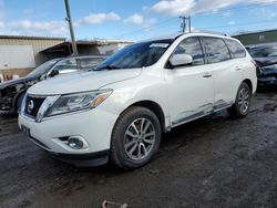 Salvage cars for sale at New Britain, CT auction: 2013 Nissan Pathfinder S