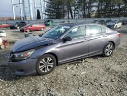 Salvage cars for sale at Windsor, NJ auction: 2015 Honda Accord LX