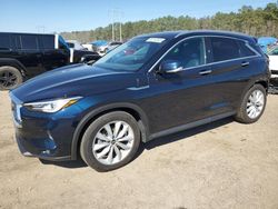 Salvage cars for sale at Greenwell Springs, LA auction: 2019 Infiniti QX50 Essential