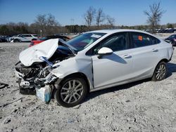 Salvage cars for sale at Loganville, GA auction: 2017 Chevrolet Cruze LT