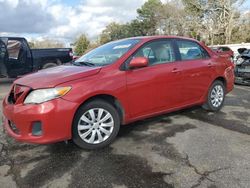 Toyota salvage cars for sale: 2012 Toyota Corolla Base