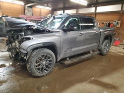 Salvage cars for sale at Ebensburg, PA auction: 2023 Toyota Tundra Crewmax Platinum