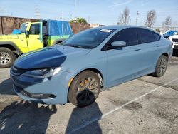 Salvage cars for sale at Wilmington, CA auction: 2015 Chrysler 200 S