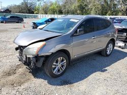 Salvage cars for sale at Riverview, FL auction: 2015 Nissan Rogue Select S