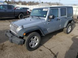 Salvage cars for sale from Copart Pennsburg, PA: 2013 Jeep Wrangler Unlimited Sport