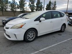 Salvage cars for sale at Rancho Cucamonga, CA auction: 2012 Toyota Prius V