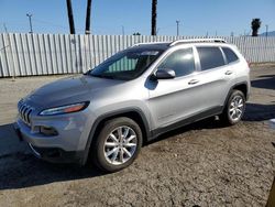 Salvage SUVs for sale at auction: 2014 Jeep Cherokee Limited