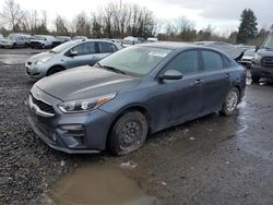 Salvage cars for sale at Portland, OR auction: 2019 KIA Forte FE