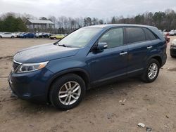 Salvage cars for sale at Charles City, VA auction: 2015 KIA Sorento LX