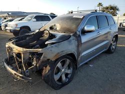 Salvage cars for sale at San Diego, CA auction: 2015 Jeep Grand Cherokee Overland