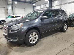 Salvage cars for sale at Ham Lake, MN auction: 2014 GMC Acadia SLE