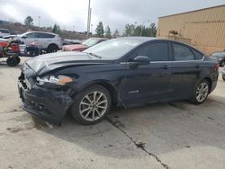 2017 Ford Fusion SE Hybrid en venta en Gaston, SC