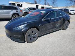 Salvage cars for sale at Bridgeton, MO auction: 2020 Tesla Model 3