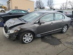 Salvage cars for sale at Moraine, OH auction: 2009 Honda Civic LX