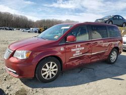 Salvage cars for sale at Windsor, NJ auction: 2016 Chrysler Town & Country Touring