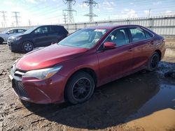 Salvage cars for sale at Elgin, IL auction: 2017 Toyota Camry LE