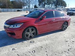 Salvage cars for sale at Loganville, GA auction: 2017 Honda Accord Sport Special Edition