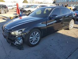 Salvage cars for sale at Littleton, CO auction: 2016 Infiniti Q50 Base