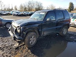 Salvage cars for sale from Copart Portland, OR: 2002 Jeep Liberty Limited