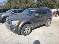 Salvage cars for sale at Ocala, FL auction: 2011 Ford Escape Limited