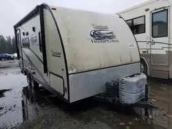 Salvage trucks for sale at Arlington, WA auction: 2014 Forest River Trailer