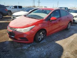 Salvage cars for sale at Elgin, IL auction: 2018 Chevrolet Cruze LS