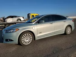 Salvage cars for sale at Fresno, CA auction: 2013 Ford Fusion Titanium Phev