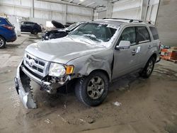 Salvage cars for sale at Kansas City, KS auction: 2010 Ford Escape Limited